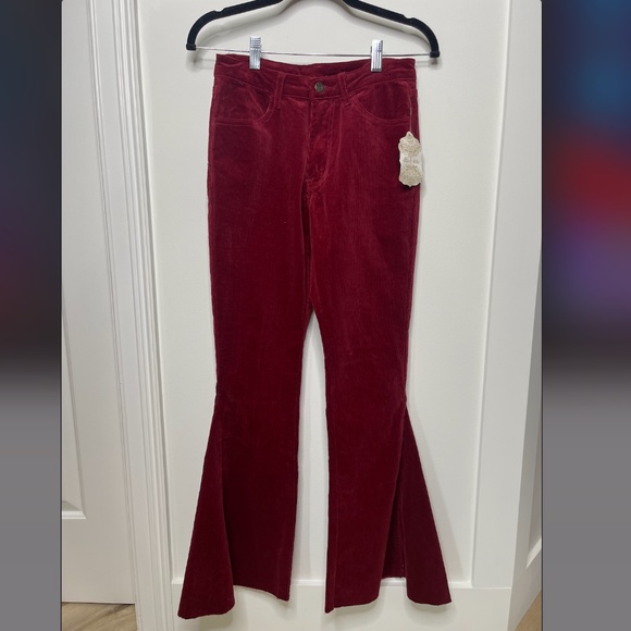 Altar'd State Corduroy Flare Pants - Picture 2 of 4